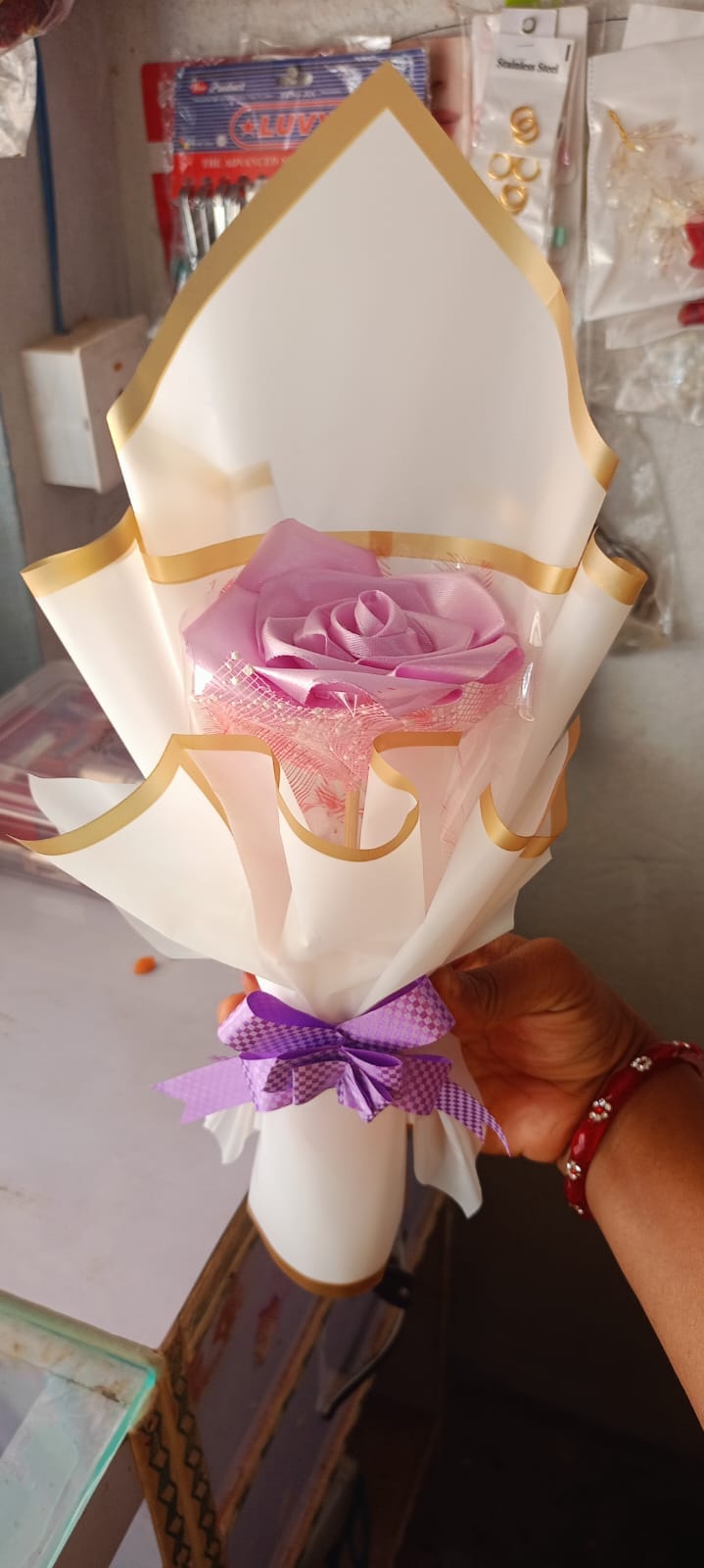 Single Pink Rose